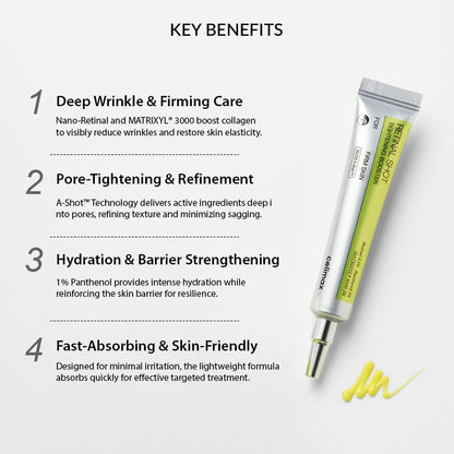 Vita A Retinal shot Tightening booster.